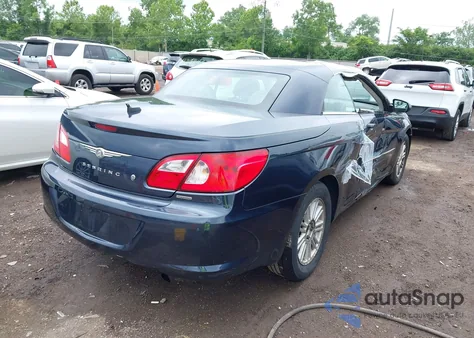 2008 Chrysler Sebring Touring из США, поврежденный, VIN 1C3LC55RX8N260837